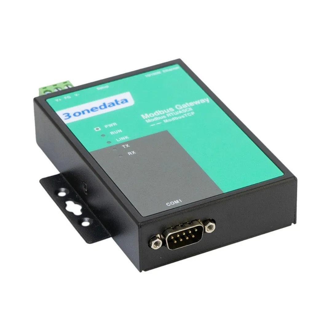 1D(3INI)-DB-P(12-48VDC)-1PORT RS 232/485/422 To Ethernet Modbus Gateway