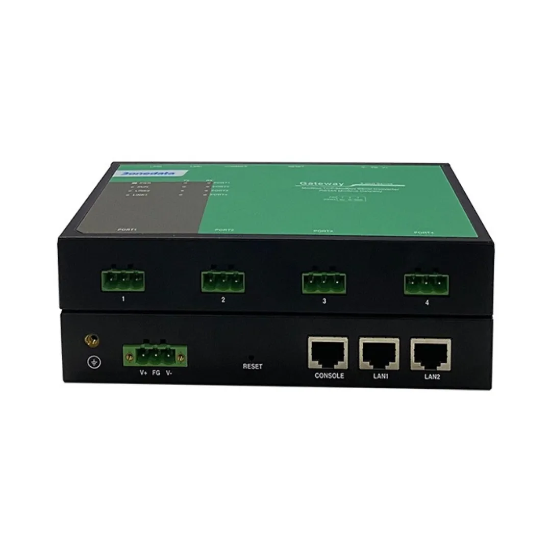 4DI(RS-485)-TB-P(12-48VDC) To Ethernet Modbus Gateway