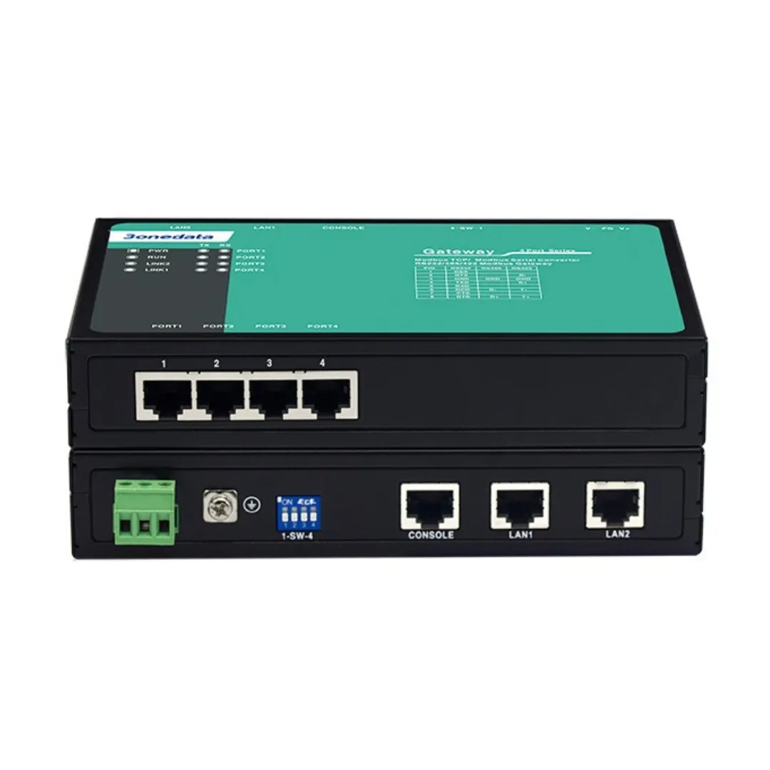 4DI(RS-485)-TB-P(12-48VDC) 4 PORT RS-485 To Ethernet Modbus Gateway