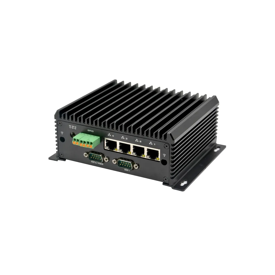 CPU: Celeron J4125/DDR4 RAM/SSD/4*LAN/2COM RS232/ 4USB*3.0/1USB*2.0/HDMI/WIFI