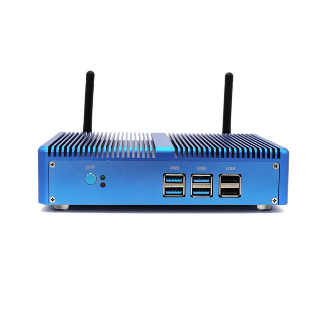 CPU: Core I3 4th GEN/7th GEN RAM/SSD/1*LAN/4USB*3.0/ 2USB *2.0/ HDMI/VGA/WIFI/ Blue Color