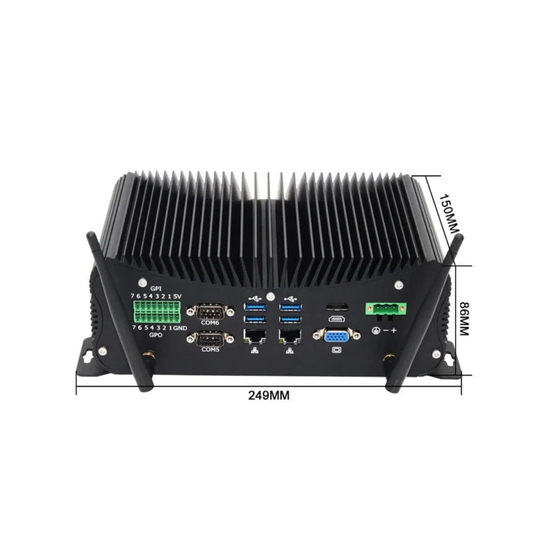 CPU :CORE I7 8th GEN/10th GEN/DDR4 RAM/SSD/2*LAN/ 2COM RS232/4COM RS485/4USB*3.0/2USB*2.0/ HDMI/VGA/WIFI/GPIO
