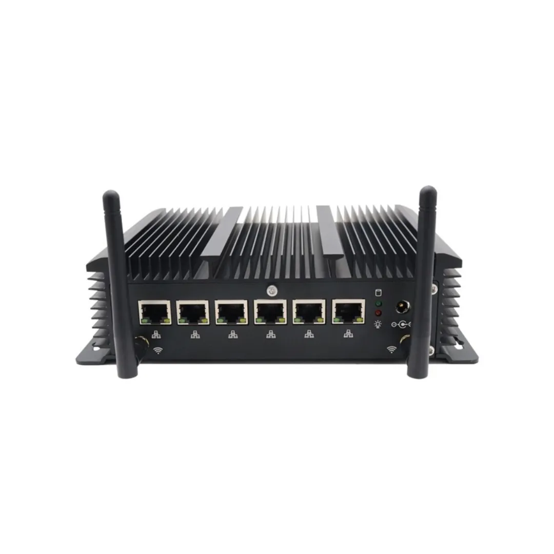 CPU:Celeron J1900/DDR3/SSD/6*LAN/1*COM RS232/ 1*COM RS485/4USB*3.0/HDMI/WIFI
