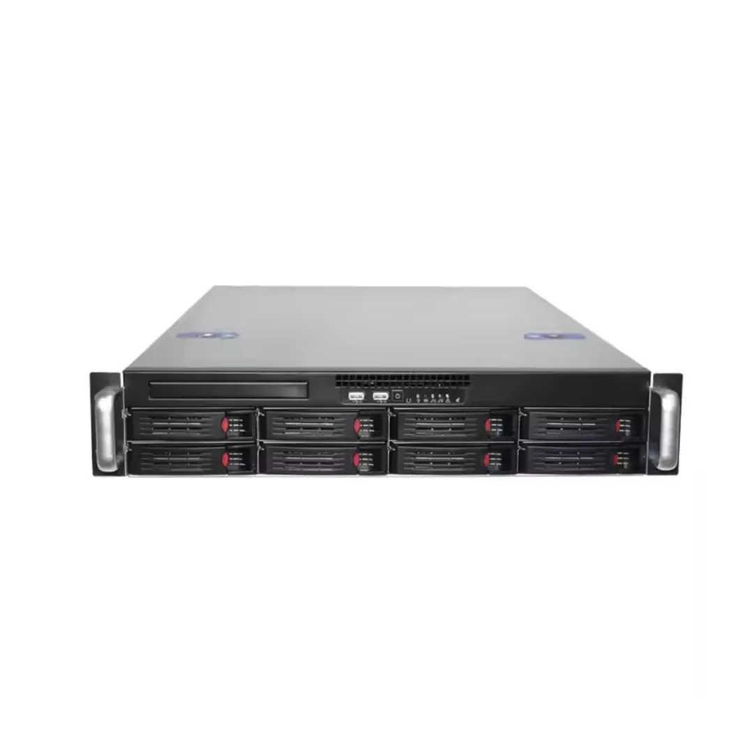 Industrial 2U 8 Bays Hot swap Server Chassis