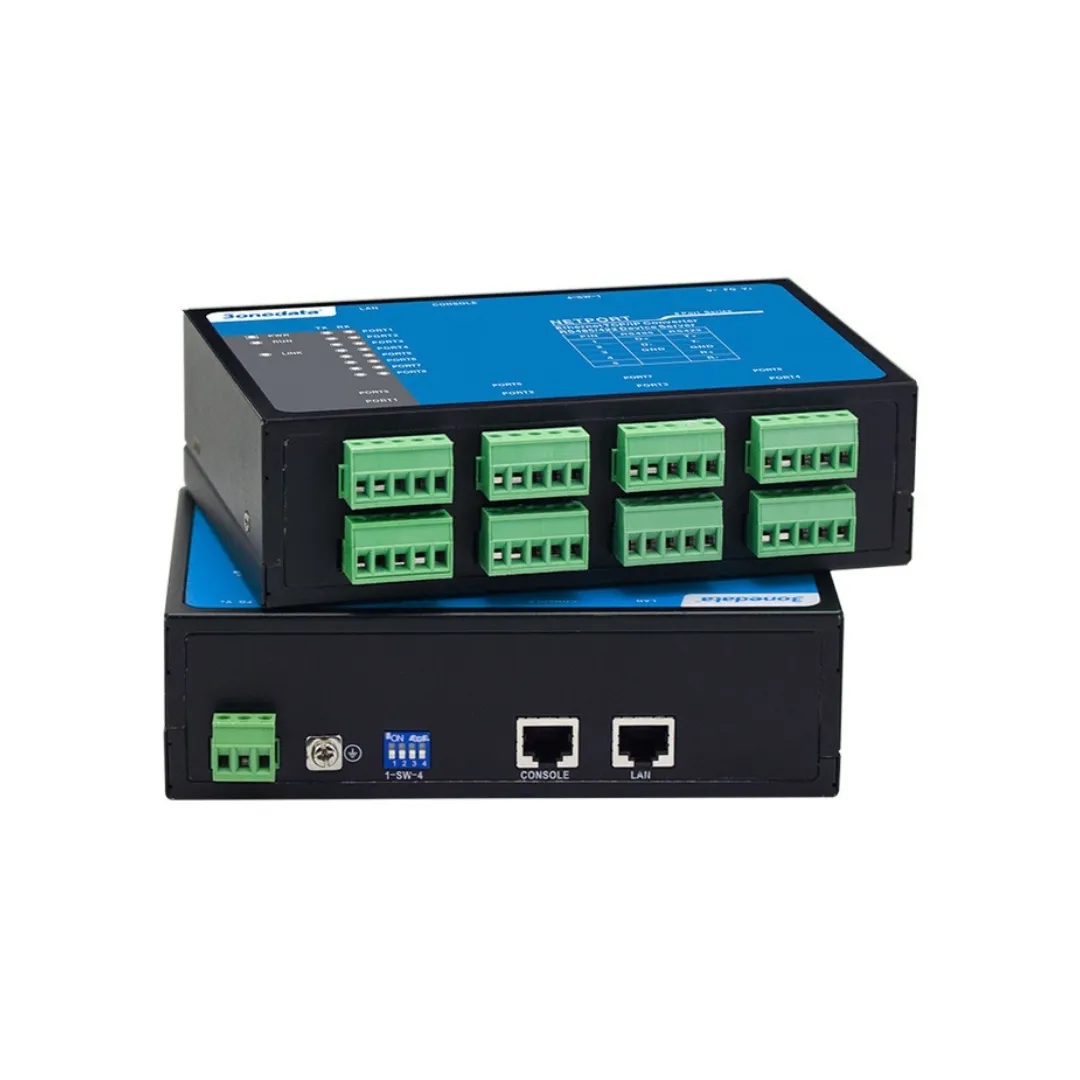 8 PORT RS 232/485/422 Serial Device Server