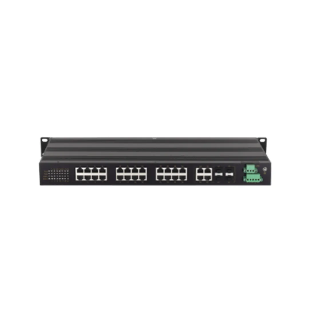 28-Port Layer 2 Gigabit Managed Rack Mount Industrial Ethernet Switch