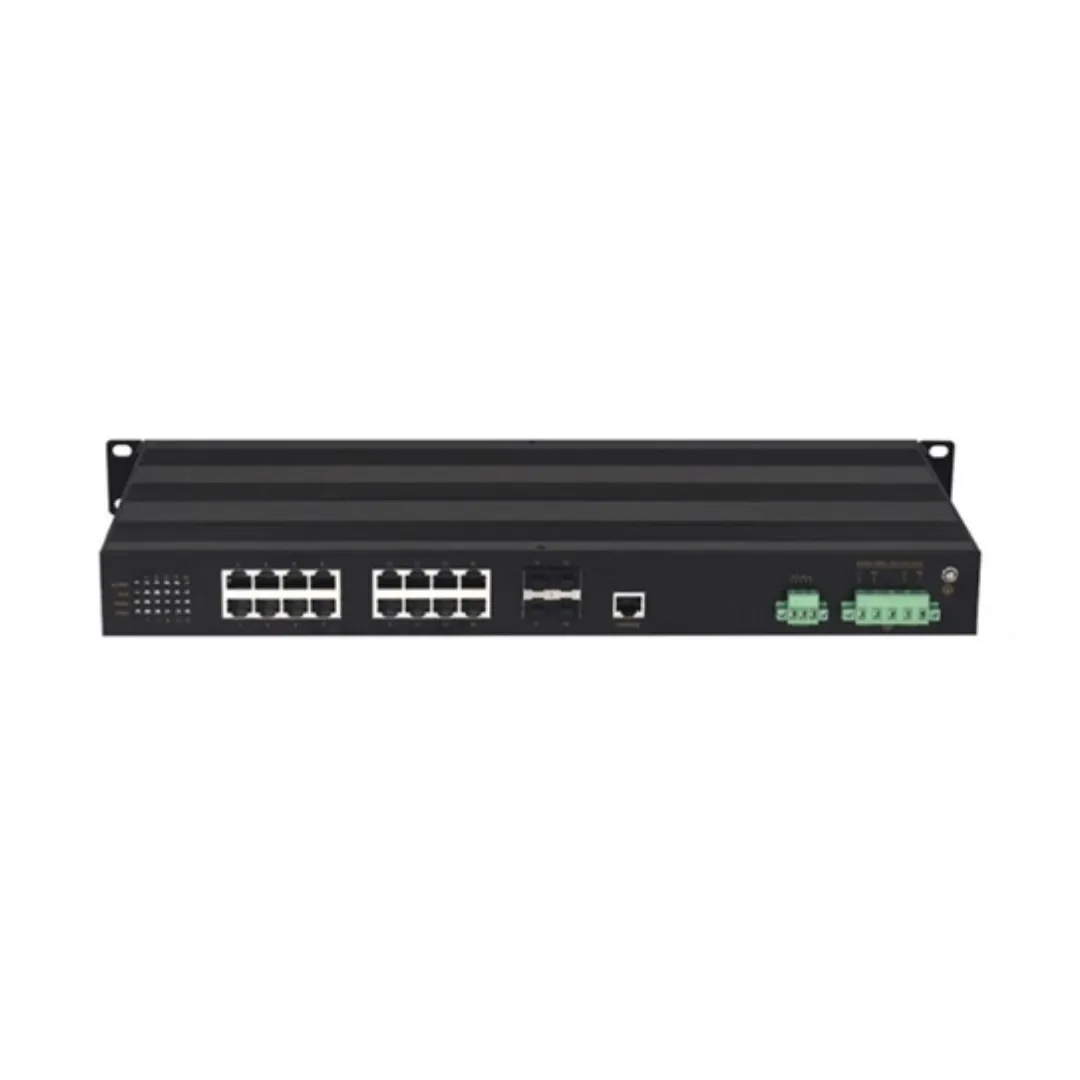 20-Port Rack Mount Layer 3 Managed Industrial Gigabit Ethernet Switch