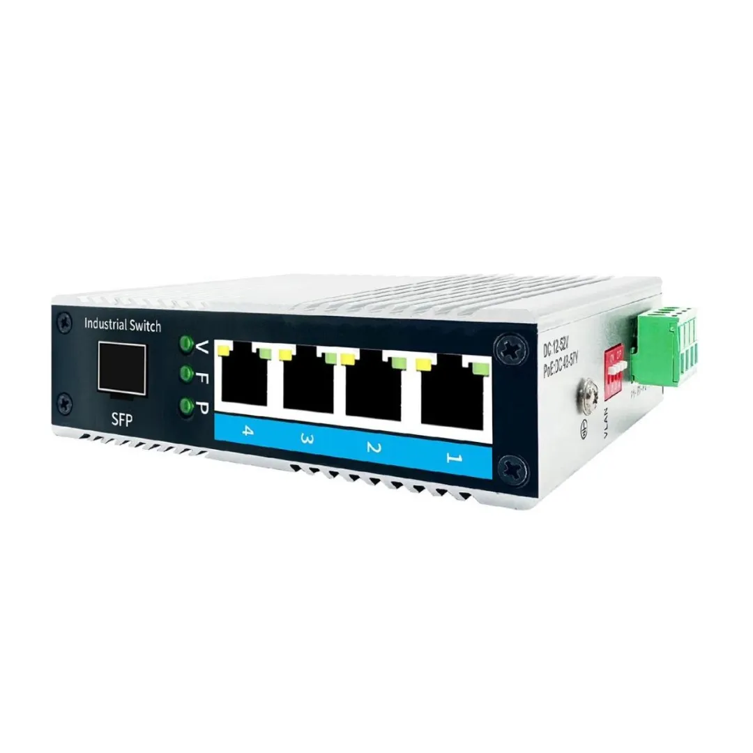 Industrial Ethernet Unmanaged switch with SFP Slots