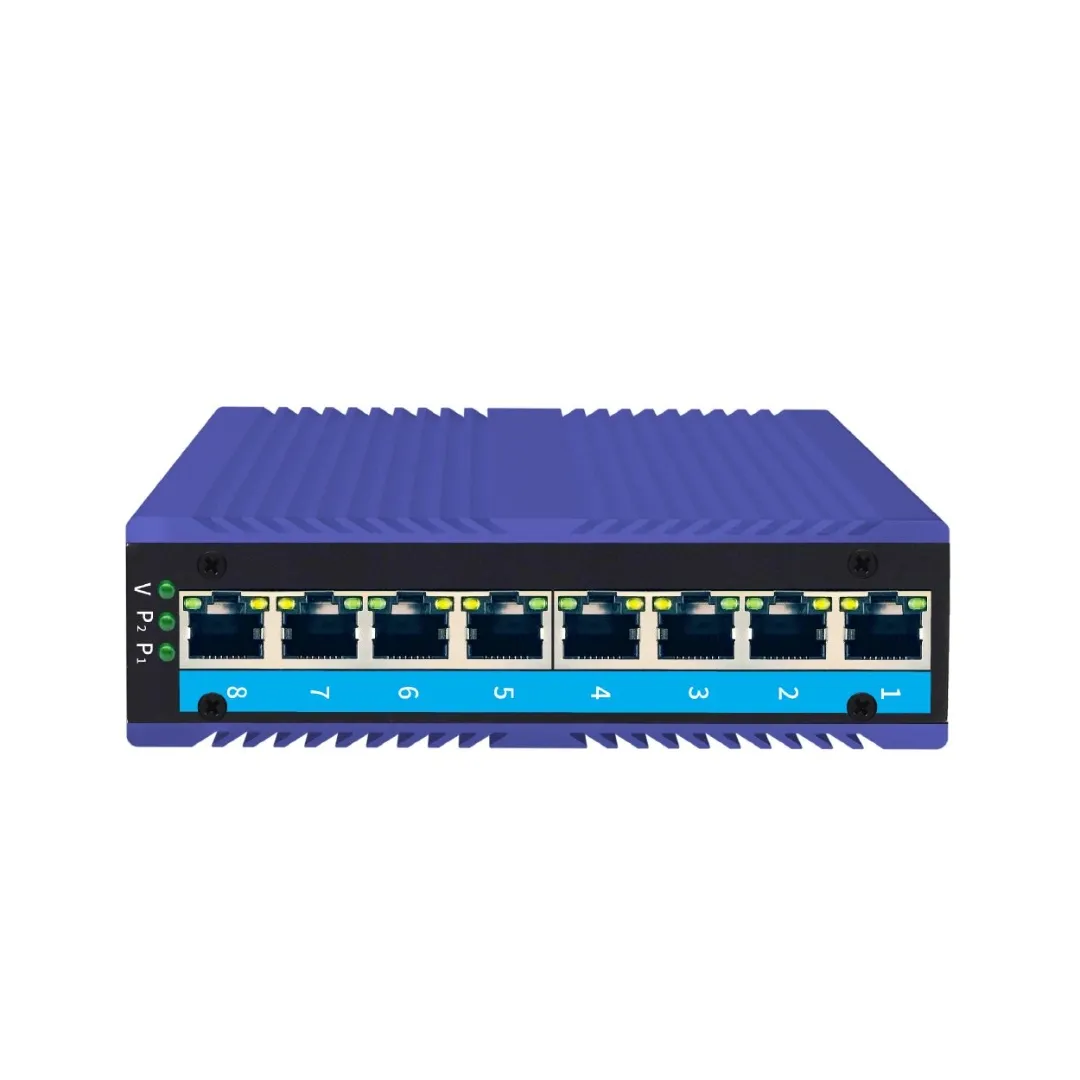 8-port 10/100M/1000M Industrial Ethernet Switch