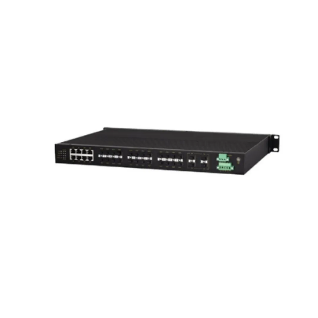 36-Port 10G Layer-3 Rack Mount TSN Industrial Ethernet Switch